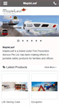 Mobile Screenshot of mapleleafasia.com